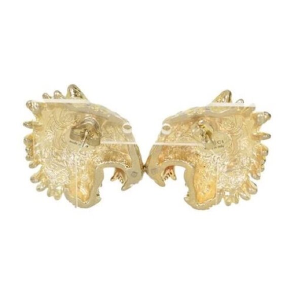 Gucci Tiger Head Earrings - Picture 3 of 3